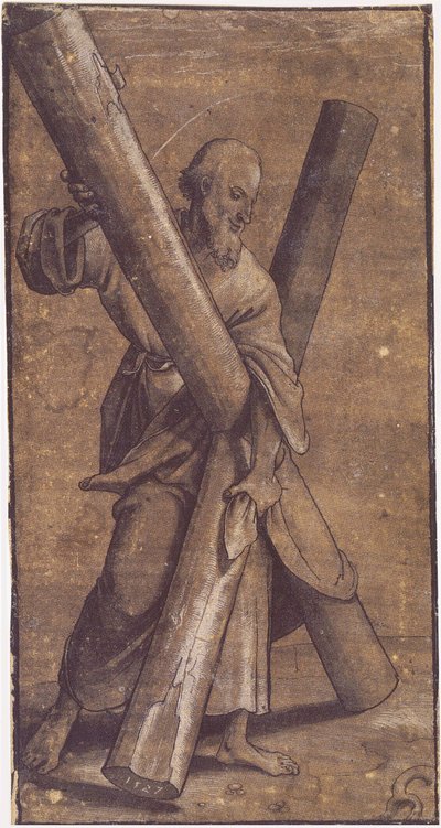 Apostle Andrew by Hans Holbein der Jüngere